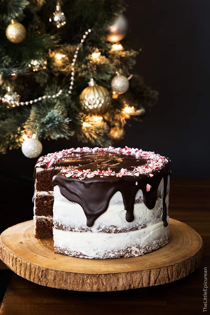 Chocolate Peppermint Cake