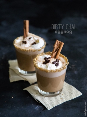 Dirty Chai Eggnog