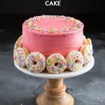 Funfetti Doughnut Cake