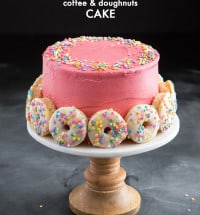 Funfetti Doughnut Cake
