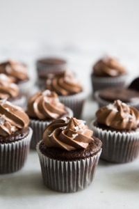 Mini Chocolate Cupcakes
