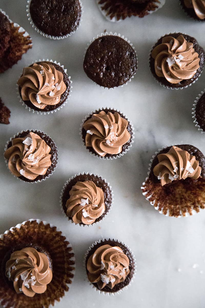 Mini Chocolate Cupcakes