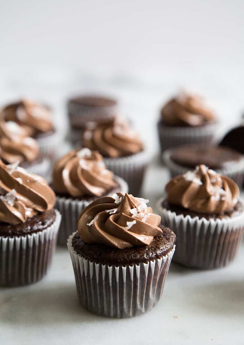 Mini Chocolate Cupcakes