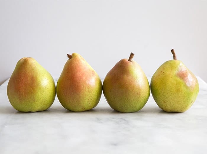 Pear Rice Pudding with maple and candied pecans