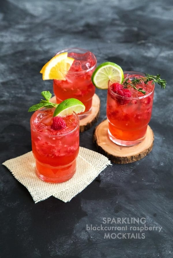Sparkling Blackcurrant Raspberry