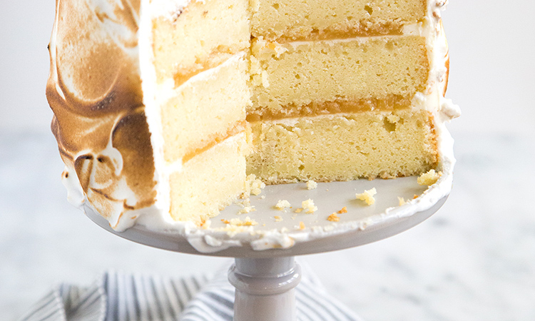 Lemon Meringue Cake