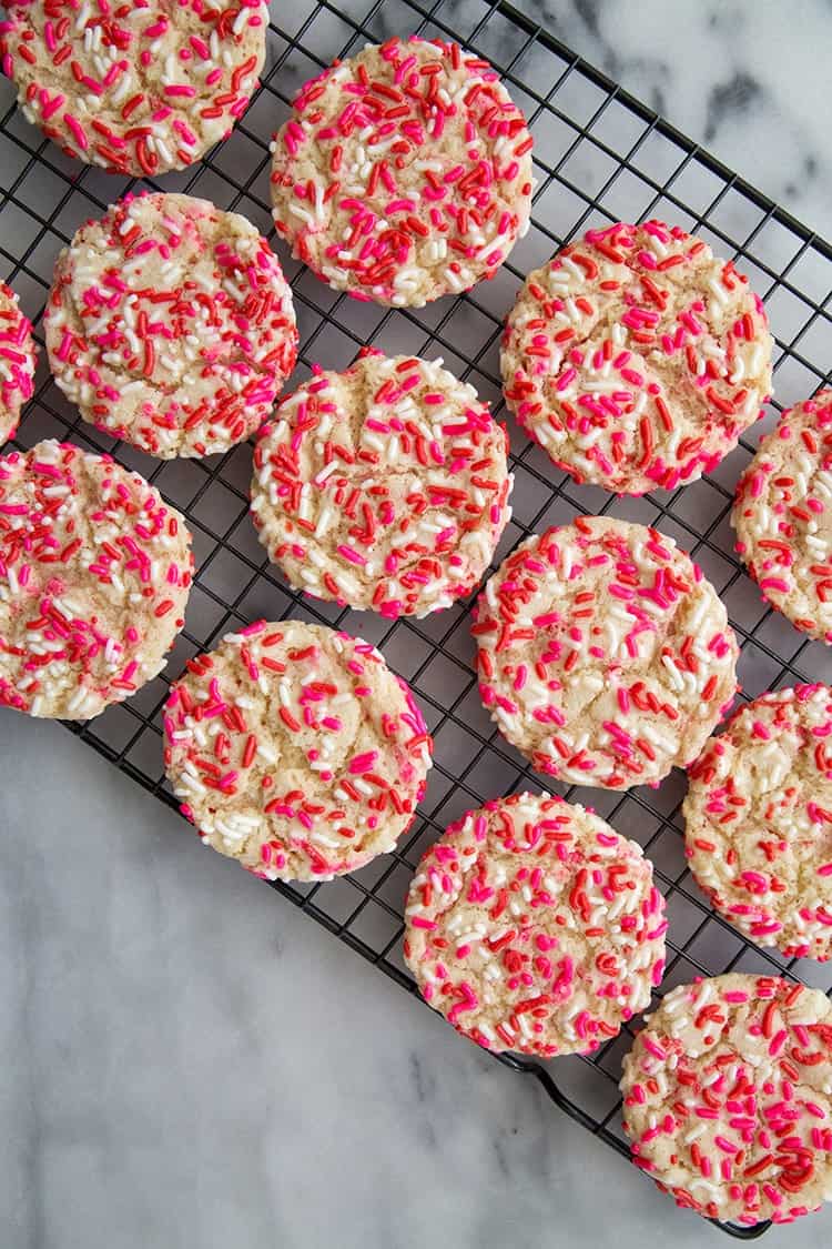 Confetti Cookie Sandwiches