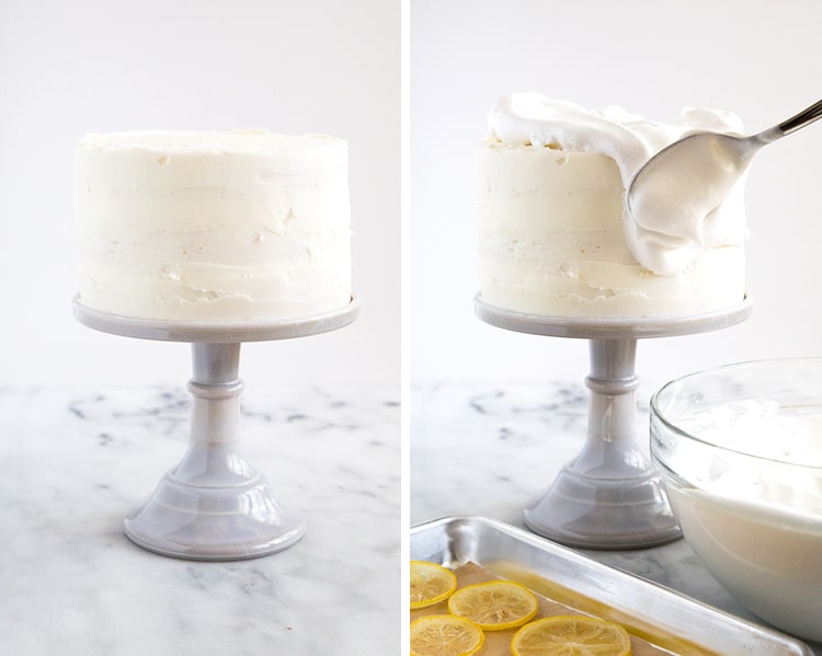 Lemon Meringue Cake