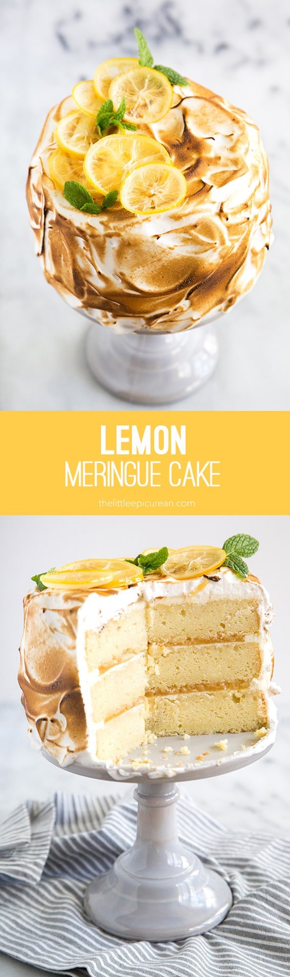 Lemon Meringue Cake