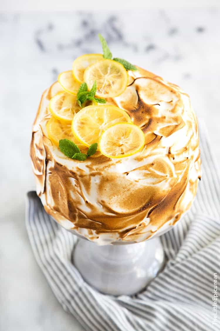 Lemon Meringue Cake