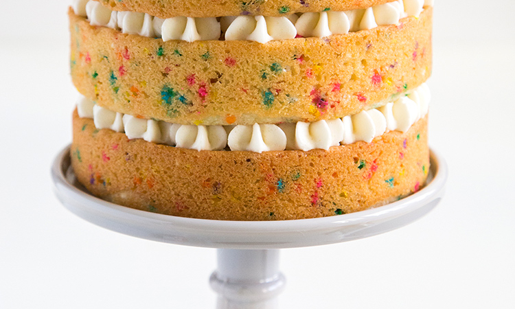 Coconut Confetti Cake