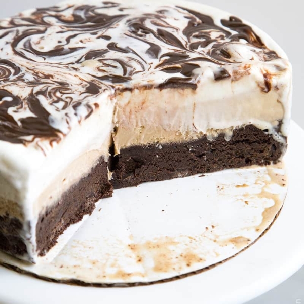 Coffee Ice Cream Cake