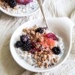 Chia Oatmeal Breakfast Bowl