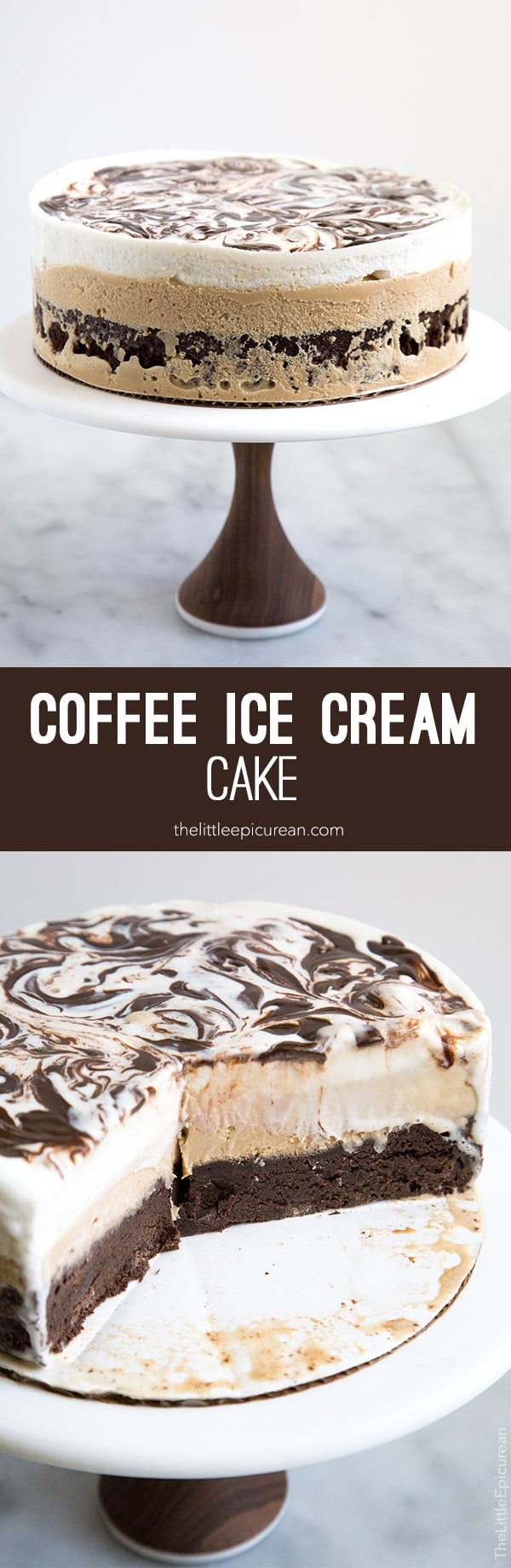 Coffee Ice Cream Cake