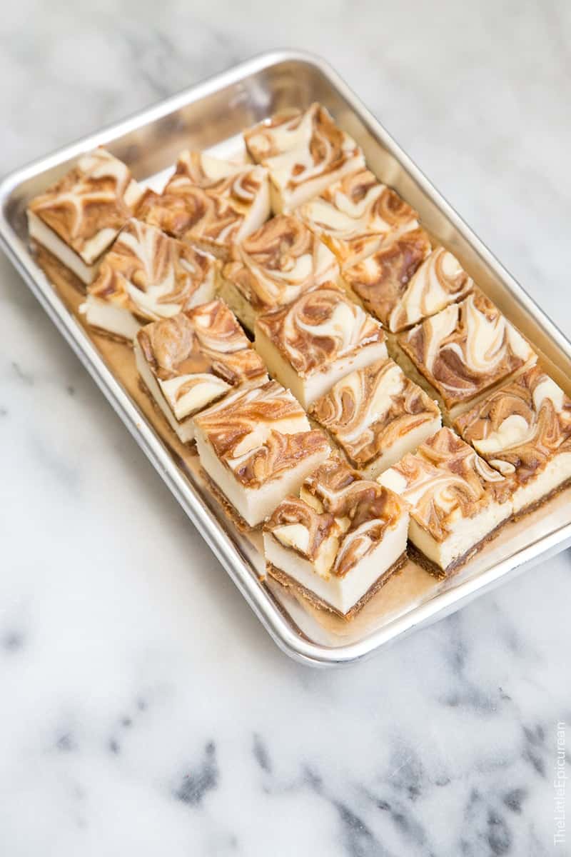 Cookie Butter Cheesecake Bites