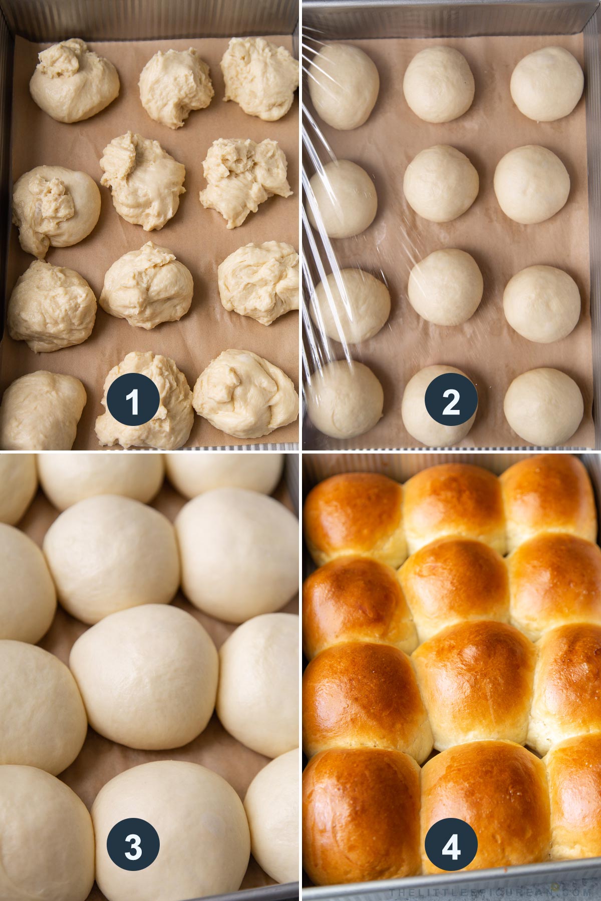 Milk Bread Rolls