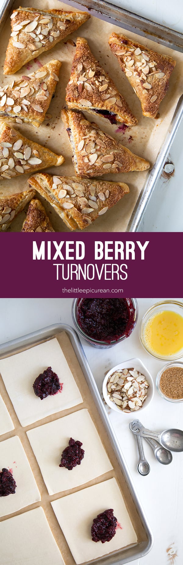 Mixed Berry Turnovers