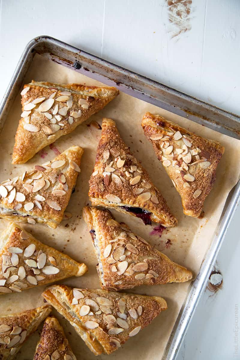 Mixed Berry Turnovers 