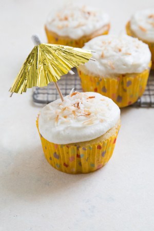 Pineapple Coconut Cupcakes