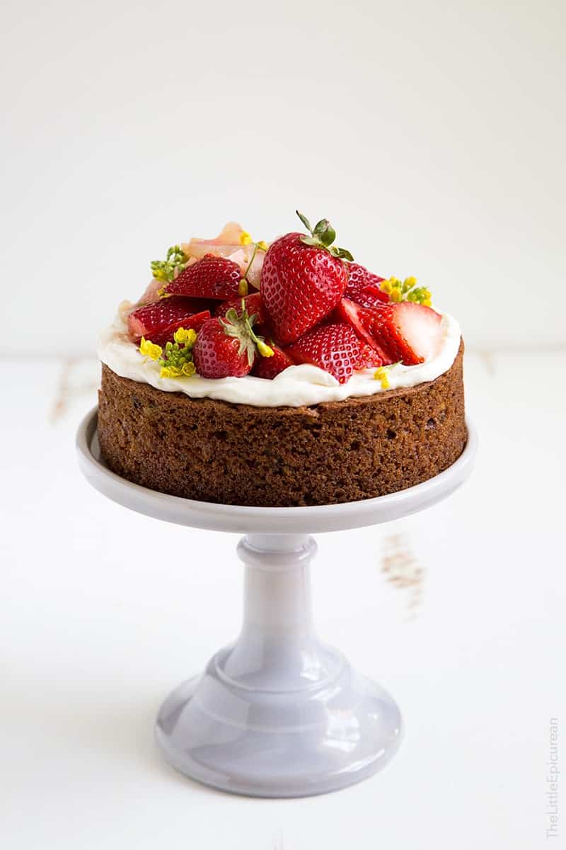 Strawberry Carrot Cake