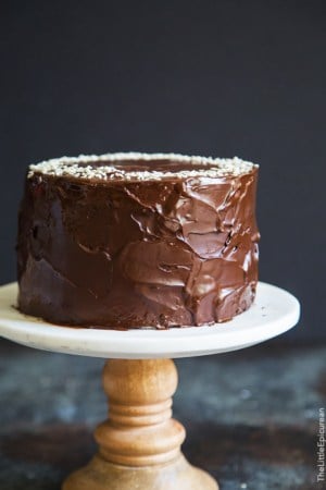 Tahini Chocolate Banana Cake
