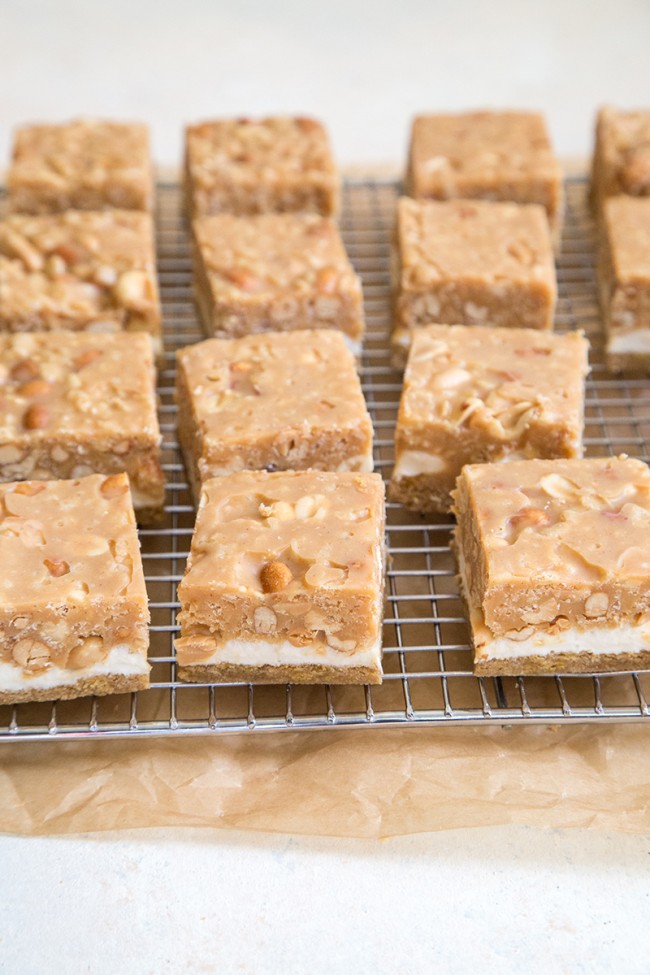Peanut Marshmallow Bars The Little Epicurean