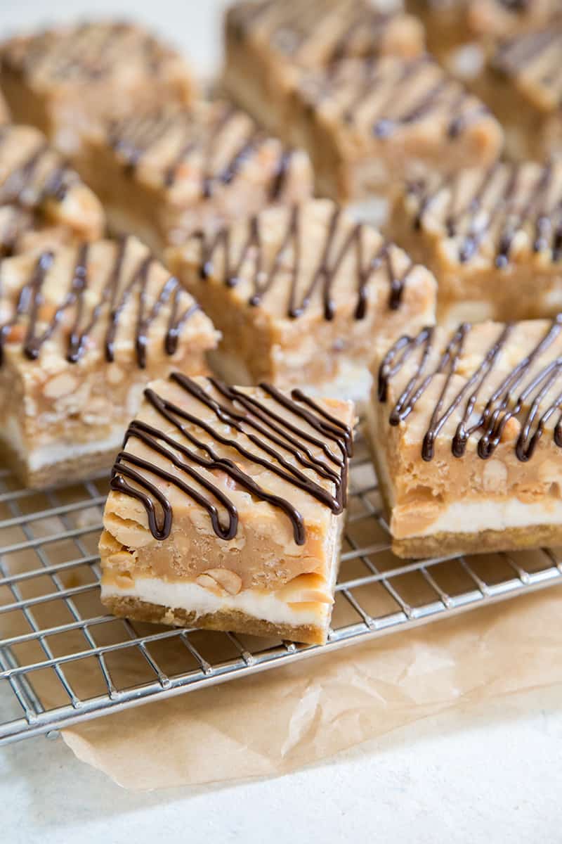 Chocolate Peanut Marshmallow Bars