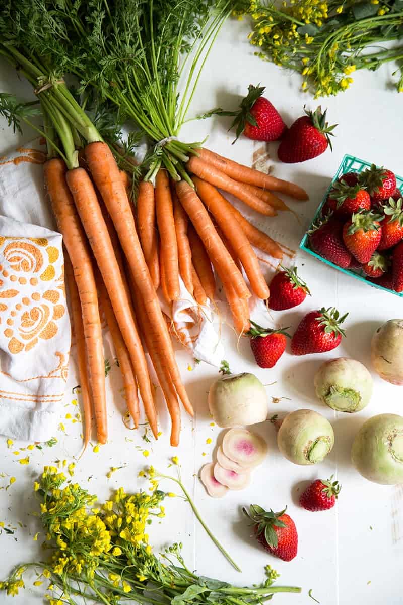 Strawberry Carrot Cake