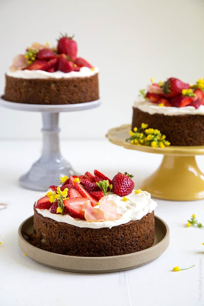 Strawberry Carrot Cake