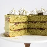 Matcha Red Bean Cake