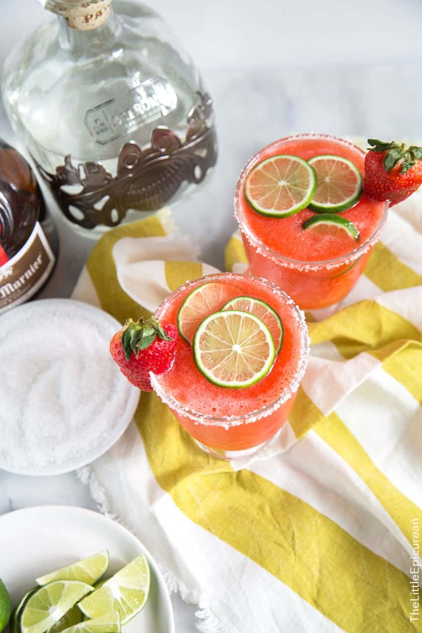 Frozen Strawberry Margarita