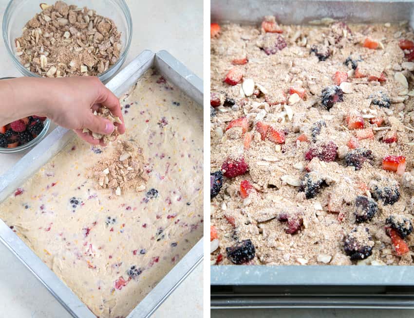 Overnight Berry Coffee Cake