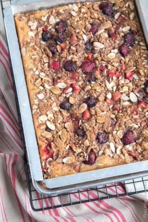 Overnight Berry Coffee Cake