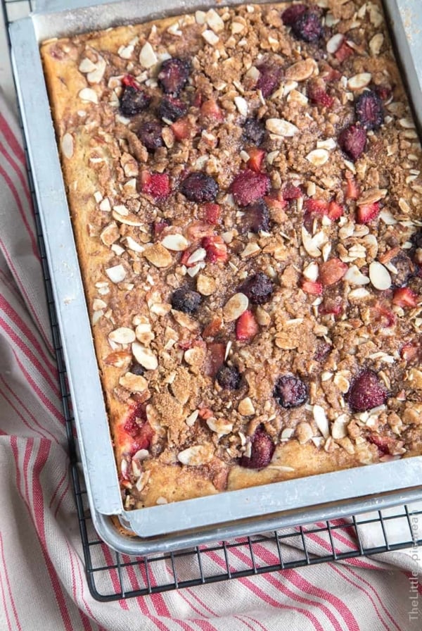 Overnight Berry Coffee Cake