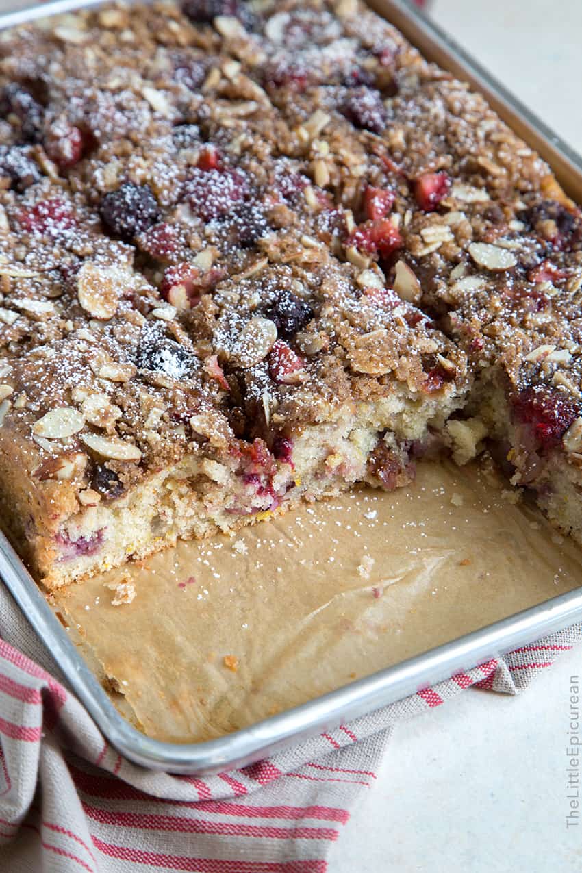 Overnight Berry Coffee Cake