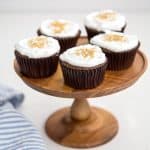 Vegan Chocolate Cupcakes with Whipped Coconut Cream