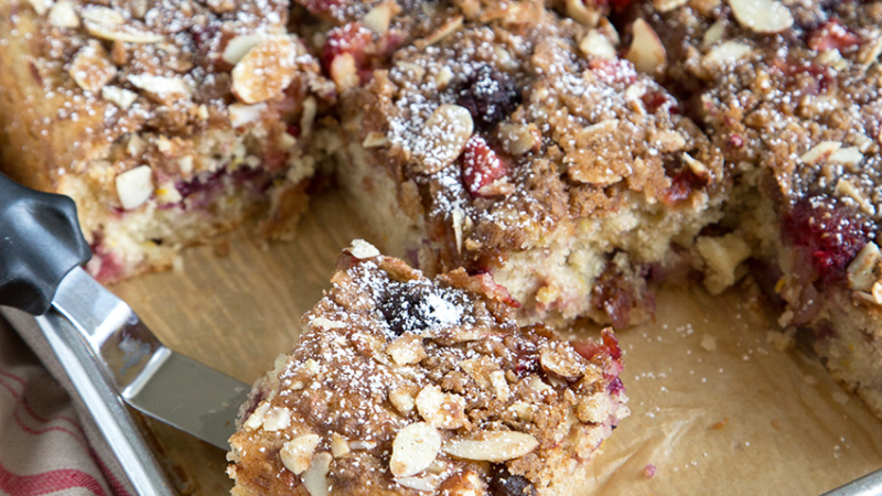 Overnight Berry Coffee Cake