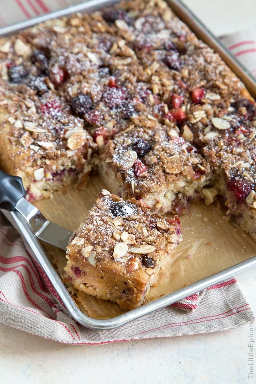 Overnight Berry Coffee Cake