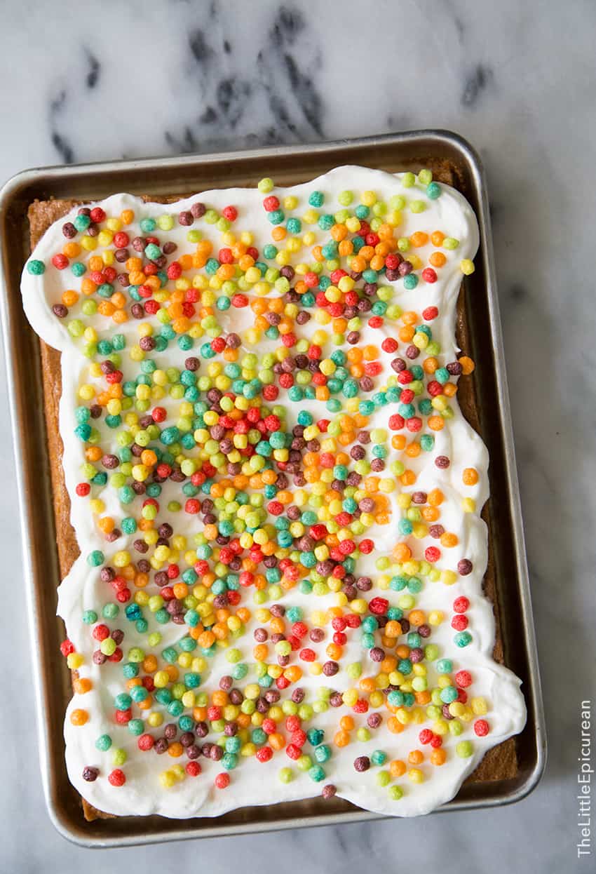 Cereal Milk Tres Leches Cake