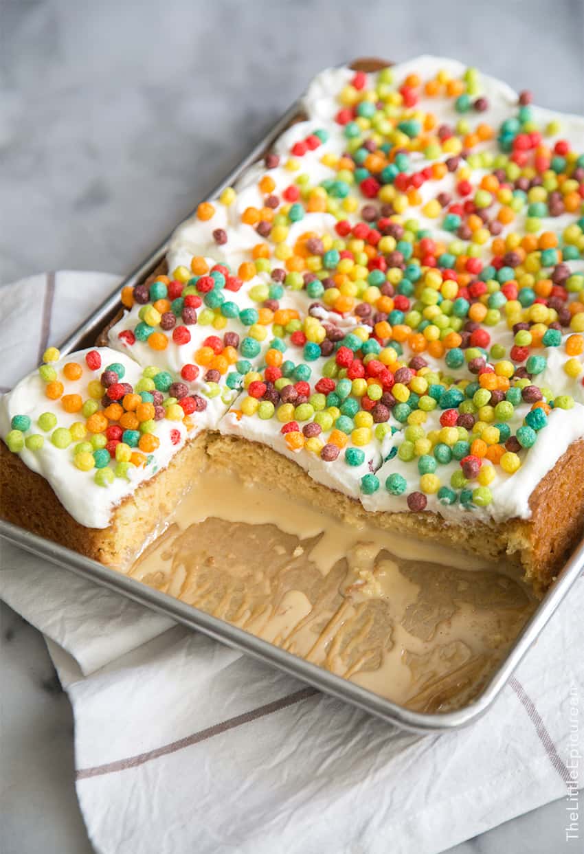 Cereal Milk Tres Leches Cake