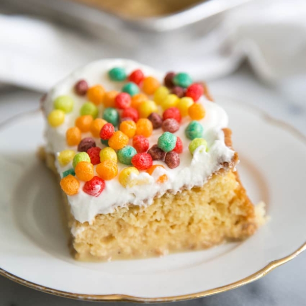 Cereal Milk Tres Leches Cake