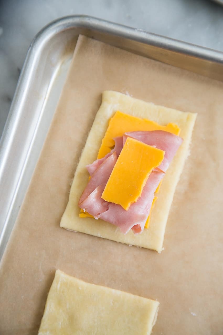 Ham and Cheese Breakfast Tarts