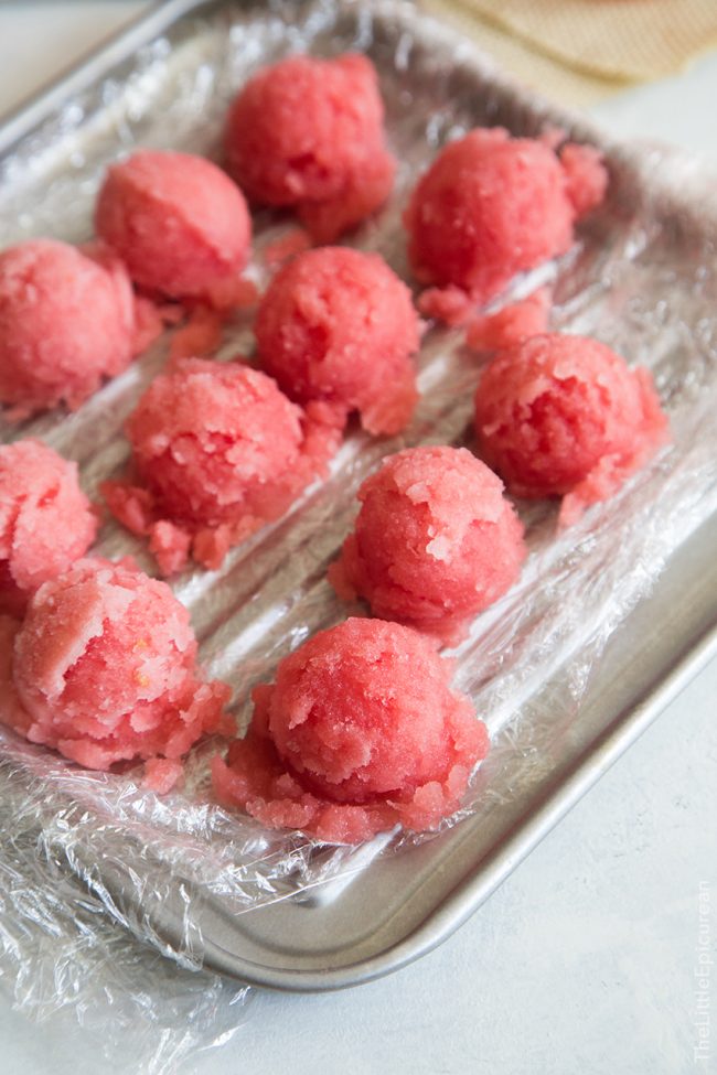 Watermelon Margarita Float The Little Epicurean