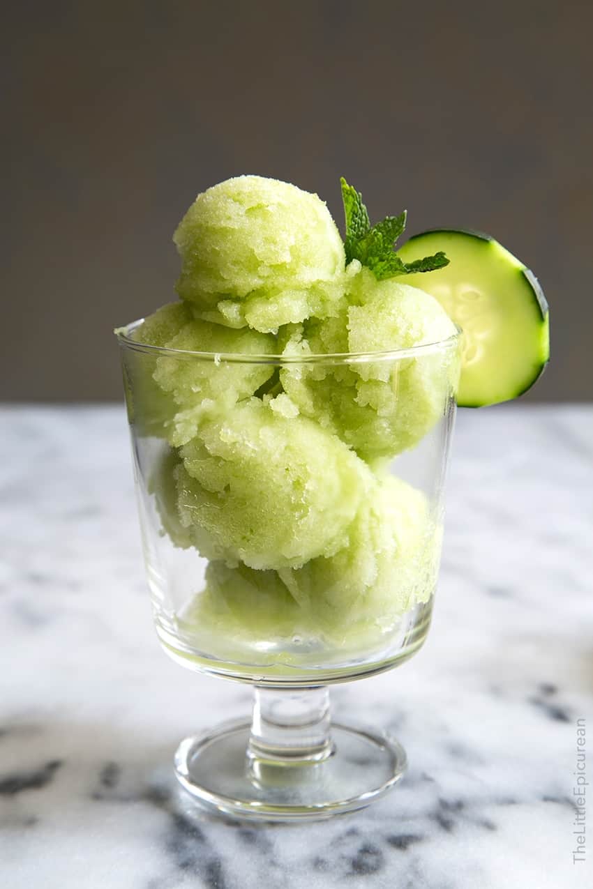 Cucumber Sorbet