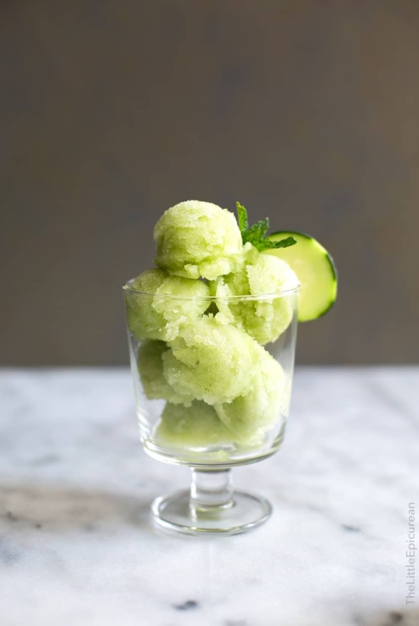 Cucumber Sorbet