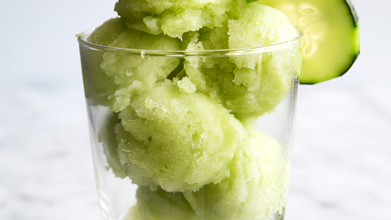 Cucumber Sorbet