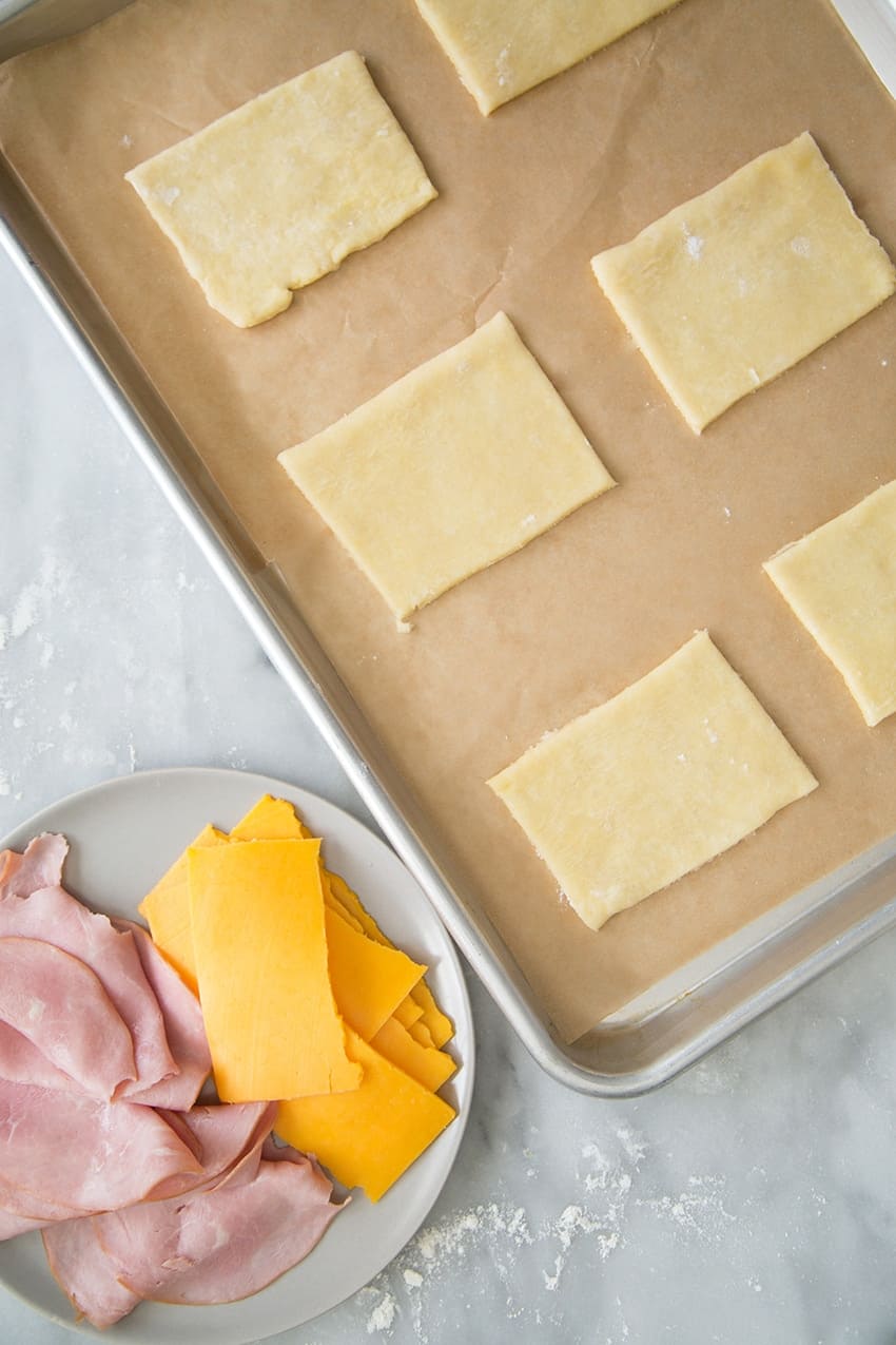 Ham and Cheese Breakfast Tarts