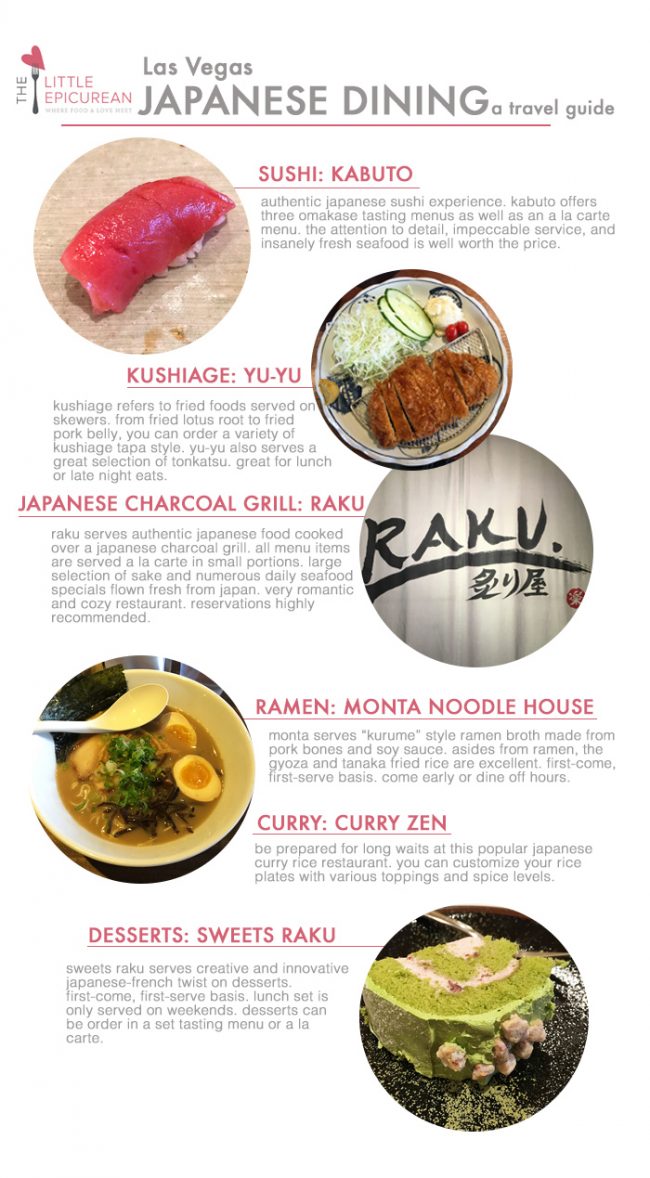 Guide to Las Vegas Japanese Dining The Little Epicurean