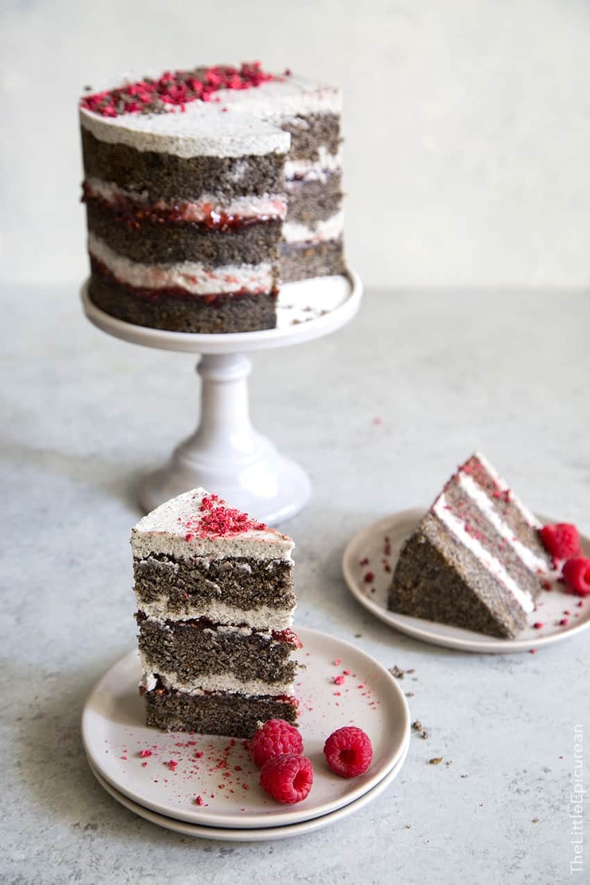 Raspberry-Black-Sesame-Cake-8