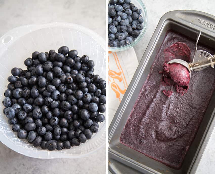 Blueberry Sorbet